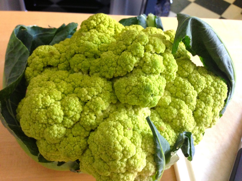 green cauliflower